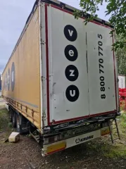 Полуприцеп KRONE SD 2017 года, VIN: WKESD000000794004, госномер: ВО 6522 78. Осмотр по предварительной записи с 11:00 до 17:00. Контакты: тел. 89116146120, email: torgi.focus@mail.ru.