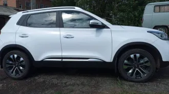 Chery Tiggo 4 2021 года выпуска. VIN: LVVDB24B2MD136394. Цвет кузова: белый. Объем двигателя: 1971 см³. Мощность: 122,4 л.с. Тип: легковой автомобиль. Пробег: 74745 км.