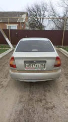 Hyundai Accent 2006 года, 102 лс, 210710 км. Автомобиль легковой, марка: HYUNDAI, модель: ACCENT, VIN: X7MCF41GP6M075528, гос. рег. номер: Н517ТВ26, год изготовления: 2006.