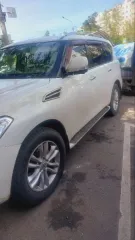 Nissan Patrol 2011 года выпуска, государственный номер К375НХ75, VIN JNITANY62U0002467, цвет белый.