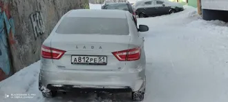Lada Vesta GFL330, 2020 года выпуска, цвет серый, мощность двигателя 90 л.с. / 66,18 кВт, экологический класс пятый, идентификационный номер (VIN): XTAGFL330MY493387, тип ТС: легковой седан, категория ТС: В, государственный регистрационный знак А 812 РЕ 51, паспорт транспортного средства…