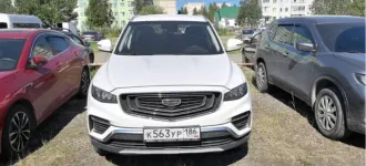Geely Atlas 2023 года, 176 л.с., 76036 км, АКПП (АВТОМАТИЧЕСКАЯ КОРОБКА ПЕРЕКЛЮЧЕНИЯ ПЕРЕДАЧ), автомобиль легковой, марка: GEELY, модель: ATLAS PRO, VIN: Y4K8722D8PB304740, гос. рег. номер: К563УР186, год изготовления: 2023