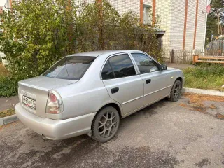 Hyundai Accent, 2004 года, 102 лс, 230822 км. Легковой автомобиль, марка: Hyundai, модель: Hyundai, год изготовления: 2004, цвет: светло-серый, изготовитель (страна): Россия, модель двигателя: G4ES, тип двигателя: бензиновый, двигатель №: 4743998, мощность двигателя, л. с. (кВт): 102, рабочий объем…