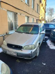 Kia Carnival, 2001 года, 165 лс, 251257 км, АКПП еще Автомобиль КИА Карнавал, VIN X4XUP752310000002, 2001 г.в., Не на ходу, разукомлектован.