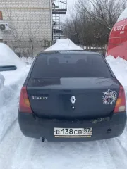 Renault Logan, 2008 года, 87 лс, автомобиль легковой, марка: Renault SR, модель: Renault SR, VIN: X7LLSRABH8H201873, гос. рег. номер: В138СВ57, год изготовления: 2008