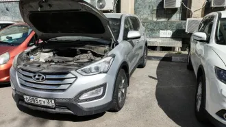 Автомобиль Hyundai SANTA FE, 2015 г.в, VIN-KMHST81CDFU495533, гос. № О885EУ31