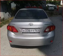 Toyota Corolla 2008 года, 124 лс, 203462 км, АКПП, VIN: JTNBV56E50J055379, в залоге у ООО МФК «ПСБ Финанс»