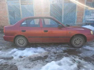 Hyundai Accent 2005 года, VIN X7MCF41GP6A058809, госномер К569РЕ95. Автоматическая коробка передач требует ремонта или замены. Бензиновый двигатель нуждается в капитальном ремонте. Требуется ремонт по кузову.