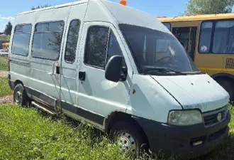 Fiat Ducato, 2011 Автобус FIAT DUCATO, гос. № О165АН 116 VIN № Z7G244000BS028517, 2011 года выпуска. Количество мест: 15. Габаритные размеры, мм: 5689х2024х2580. Масса без нагрузки, кг: 2 500. Двигатель: дизельный. Объем двигателя, куб.см: 2 286. Мощность двигателя: 110 л.с. / 81 кВт. Страна сборки…