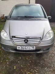 Mercedes-Benz A150 2007 года, 95 л.с., 268000 км, серый, VIN WDD1690311J461511, ПТС 18ТХ760781, госномер М364РО18, мотор стеклоочистителя не работает, требуется замена аккумулятора.