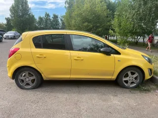 Opel Corsa 2012 года, желтый, VIN: W0L0SDL68D4024524, ПТС: 77УВ 891862, госномер: Н864РН716, мощность двигателя 101 л.с., объем 1398 см³. Не на ходу, требуется ремонт коробки передач, имеются сколы и вмятины по кузову, трещина на лобовом стекле. Имущество в залоге у ПАО "Совкомбанк". Ознакомление с…