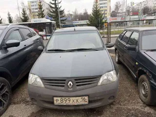 Renault Logan 2009 года, 75 лс. Автомобиль легковой, марка: RENAULT, модель: SR, VIN: X7LLSRAAH9H240302, гос. рег. номер: Р899ХХ16, год изготовления: 2009.