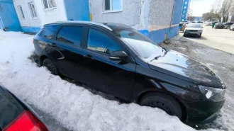 Lada Vesta 2019 г.в, ГРН В423ЕР186, VIN XTAGFK110KY349868, цвет черный