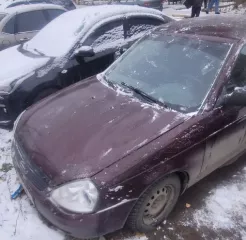 LADA Priora, 2010 год выпуска, цвет темно-вишневый, VIN XIA217030A0236377.