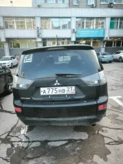 Mitsubishi Outlander 2007 года, 170 лс, 180000 км, полный привод, АКПП, кузов № CW5W5101420, гос.номер А775НВ27