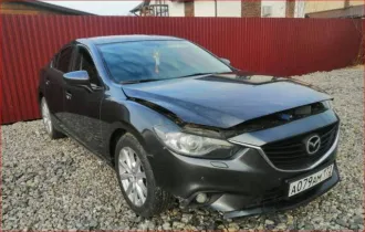 Mazda 6 2013 года. VIN: RUMGJ4238EV005077. Категория B. Двигатель: модель PY20, номер 280941.
