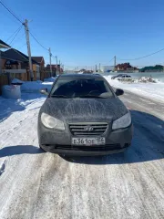 Hyundai Elantra 2009 года выпуска. VIN: KMHDU41BP9U727237. Государственный номер: Е361ОЕ156.
