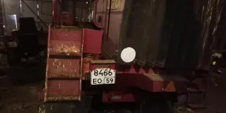 Комбайн КСК 600, 2007 г.в., гос номер 8466ЕО59. С имуществом можно ознакомиться по предварительному согласованию по тел. 89027125511 или подав заявку на эл. почту: bagaev.arbitr@mail.ru. Сумма 674 000,00 руб.