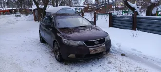 Kia Cerato, 2010, VIN - KNAFU411AB5323235, 2010 г. в. темно-вишневый, легковой седан. Залог ПАО ВТБ. Контакт для организации осмотра: 8-904-855-20-34 (ХРУНИНА Е.А.).