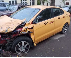 Марка, модель KIA, RIO, год выпуска 2012, тип ТС легковой комби (хэтчбек), VIN Z94CB41ABCR025890, Цвет желтый, Регистрационный знак: НЕ00177 имеет повреждения кузова после ДТП. 
Место нахождения автомобиля: г. Москва, Красногвардейский бульвар, д.11