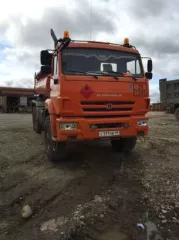 КАМАЗ 6520-43, 2016 г., VIN XTC652004G1345729, ГРЗ С116АВ49. Местонахождение: г. Магадан, п. Сокол.