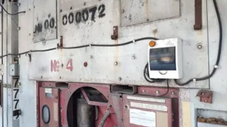 40-футовый рефрижераторный контейнер. Инвентарный номер: 00-000072/4 (1.71)