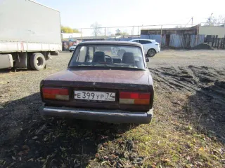 ВАЗ 2107, 2006 года, 75 лс. Автомобиль легковой, марка: ВАЗ, модель: 21074, VIN: XTA21074062353291, гос. рег. номер: Е399УР74, год изготовления: 2006.