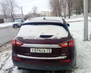 Zotye T600 2017 года выпуска, 149 лошадиных сил, пробег 121 515 км. Транспортное средство: Zotye T600, идентификационный номер (VIN): Y3WF2C5D0HB000444, год выпуска: 2017, государственный номер Т074СК73.