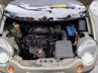 Daewoo Matiz 2011 года, 51 л.с., пробег 88000 км. VIN XWB4A11CDBA541238, госномер В665ВК186.