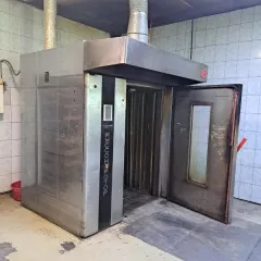 Печь хлебопекарная ротационная конвекционная "Муссон-ротор" модель 99МР-01, ТУ 5131-123-12217395-2007, номинальная тепловая мощность 75 кВт, 2015 г.в., страна изготовления Россия, завод Восход. Состояние: б/у.
