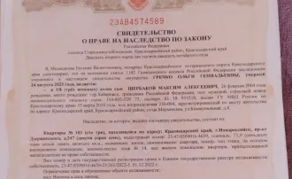 Трехкомнатная квартира по адресу г. Новороссийск пр-кт Дзержинского д. 247, кв. 103. Кадастровый номер 23:47:0309016:4659; площадь 71.9 кв.м. В залоге у ВТБ (залог после продажи снимается). Квартира получена в наследство после смерти должника, наследники приняли наследство, оформили переход права…