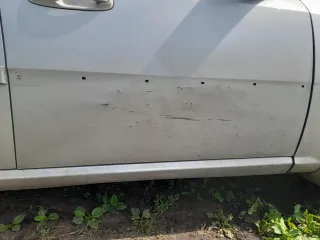 Chevrolet Lacetti, 2007, VIN XUUNFJ70001542. Транспортное средство не на ходу. Оборван ремень ГРМ, имеются повреждения кузова: сгнили пороги; есть коррозия на крыше, на 2х передних стойках лобового стекла и на капоте; задний и передний бампер разбит; правая передняя дверь замята; заднее правое…