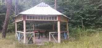 Дом отдыха "Сосновый бор" и база отдыха "Колибри", 1324.0 кв.м, Республика Башкортостан. Объекты недвижимости, расположенные по адресу: Республика Башкортостан, Бирский р-н, д/о "Сосновый бор", в пределах земельного участка с кадастровым номером 02:13:120904:10: 1. Здание дачного дома №13 (нежилое…