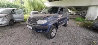 UAZ PATRIOT 2013 Продажа транспортного средства Легковые автомобили UAZ PATRIOT, идентификационный номер (VIN) – ХТТ316380D0012859 
Марка: UAZ 
Модель: PATRIOT 
Привод: полный 
Объем двигателя: 2235.0 
Мощность двигателя: 113.6 
Экологический класс: четвертый 
Пробег: 301314 
Государственный…