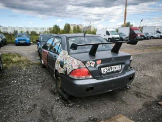 Mitsubishi Lancer 2006, 98 л.с., 299225 км. Легковой автомобиль, марка: Mitsubishi, модель: Lancer 1.6, год изготовления: 2006, цвет: серый, изготовитель (страна): Япония, разрешенная максимальная масса: 1750 кг, масса без нагрузки: 1260 кг, VIN: JMBSNCS3A6U020295, ПТС: 78ТТ 014498, г/н: Х389ЕР72…