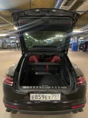 Porsche Panamera 2019, 330 лс, 136766 км, полный привод, АКПП, цвет черный, мощность 330,48 лс (243 кВт), бензиновый двигатель, модель CXT 037696, VIN WP0ZZZ97ZKL102065, регистрационный номер Е859ЕХ797, ПТС 78 УХ 722264.