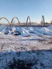 Арочный склад Нежилое здание (арочный склад) 1969 года постройки,общей площадью 759.7кв.м кадастровый номер 22:29:110101:1144. расположенное по адресу:Российская Федерация.Алтайский край, Немецкий национальный район с. Орлово ул. Ленина 102в принадлежащий продавцу на основании (выписка и Единого…