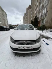 Volkswagen Polo, 2017 года, 110 лс, 207 000 км, АКПП, VIN: XW8ZZZ61ZHG054216, тип двигателя: Бензин, мощность (кВт/л.с.): 80.9/110, цвет кузова: Черный, с 31.01.2025: Белый (отметка в ПТС)