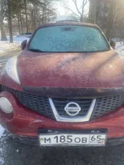 Nissan Juke 2012 года, 190 лс, 250000 км, полный привод, АКПП. Легковой автомобиль, марка: Nissan, модель: Juke, год изготовления: 2012, цвет: Красный, VIN: SJNFANF15U6266492, ПТС: 25УМ688804, г/н: M185OB65, модель двигателя: MR16134903А, мощность двигателя, л. с. (кВт): 190 (140).
