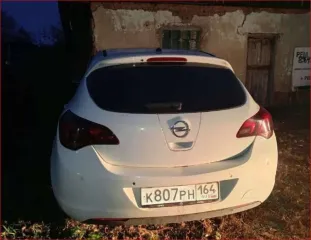 Opel Astra 2011 года, 115 лс, автомобиль легковой, марка: OPEL, модель: ASTRA, VIN: XUFPE6DD8C300297, гос. рег. номер: К807РН164, год изготовления: 2011