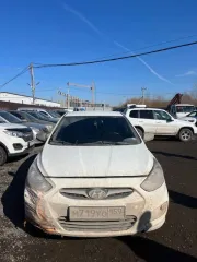 Hyundai Solaris 2013, 123 л.с., АКПП, идентификационный номер (VIN): Z94CT41DBDR198235, год изготовления 2013, гос.номер М719УО159, цвет белый.