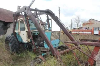 Колесный трактор К-701 1991 года выпуска, госномер 4803КО45, заводской номер 9100725, двигатель 00424, желтый цвет.