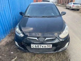 Hyundai Solaris, 2013 года, 123 лс, 231830 км, АКПП, транспортное средство – легковой автомобиль, марка/модель – Hyundai Solaris, год выпуска – 2013, VIN – Z94CT41DBDR262498, гос.номер С687КВ50