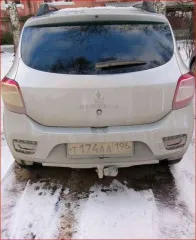 Renault Sandero 2021 года, 82 лс, 96860 км, транспортное средство: RENAULT SANDERO STEPWAY, идентификационный номер (VIN): X7L5SRLVG67838619, год изготовления: 2021, гос.номер Т174АА196.