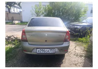 Renault Logan 2011 автомобиль марки Renault модель Logan 2011 г.в. VINномер X7LLSRB1HBH393888 с можно ознакомиться по месту его нахождения: Нижегородская обл., г. Арзамас, ул. Ступина, 21, предварительно согласовав время с Финансовым управляющим по тел. +79128007163, либо путем направления запроса…