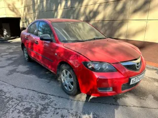 Mazda 3, VIN: JMZBK12Z281683288, марка: Mazda, модель: 3, привод: Передний, объем двигателя: 1598.0, мощность двигателя: 105.0, экологический класс: 4, пробег: 213190, государственный регистрационный знак: X274УА799, коробка передач: Механическая, вид транспорта: Автомобиль, год выпуска: 2007…
