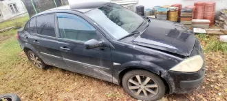 RENAULT MEGANE II CFE16 115, 2005 Легковой автомобиль, VIN VF1LM1B0A34525680, ГРЗ O864XP76, № двигателя K4MW761-R023565, цвет кузова черный.