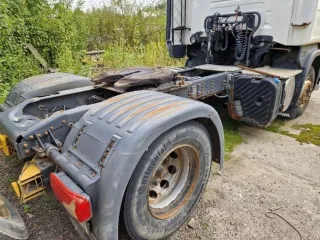 Грузовой седельный тягач Scania R400LA4X2HNA, 2017 г.в., VIN: YS2R4X20005487139, гос. номер: Х341УВ178. Ознакомление с имуществом по предварительной записи с 11:00 до 17:00 по тел. 89116146120 и эл. почте: torgi.focus@mail.ru.