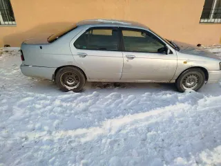 Nissan Bluebird 1998 года, 125 лс, пробег 425842 км, АКПП. Цвет кузова серый. Номер кузова EU14628814. Номер двигателя SR18 943404A. Рабочий объем 125 см3, мощность 125 л.с. Тип транспортного средства: легковой.