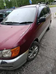 Toyota Ipsum 1996 года, 140 л.с., пробег 294999 км, АКПП. Цвет: Красный/Серый. ПТС: 86823588, госномер: Е738РВ86. Японский производитель, модель двигателя 3S, бензин, номер двигателя 7056000, номер кузова SXM10-7000852. Разрешенная максимальная масса 1785 кг, масса без нагрузки 1400 кг.